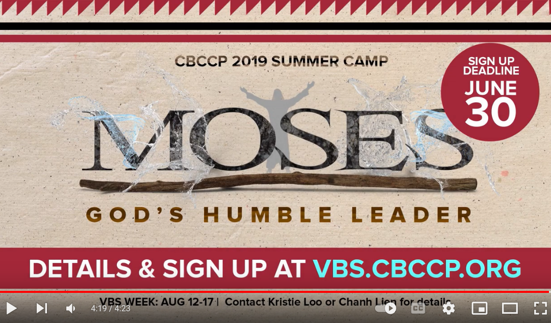 VBS Moses Promo Video